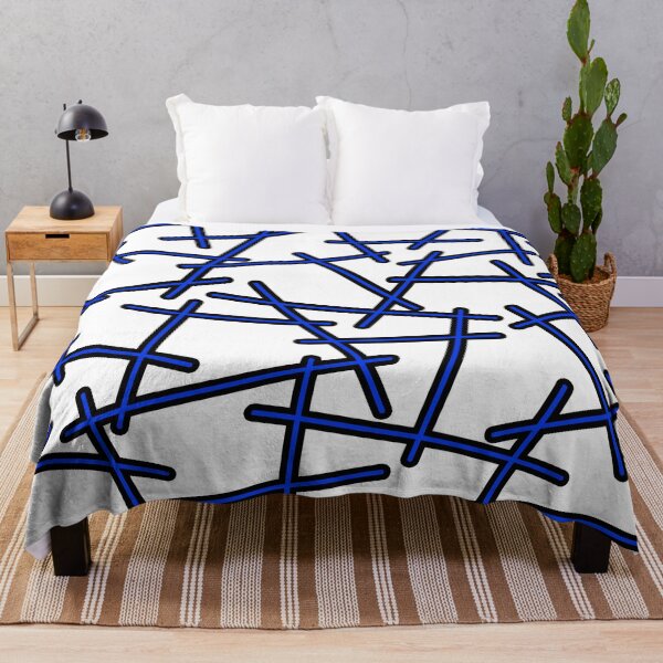 Item preview, Abstract geometric pattern - blue. designed and sold by K.S ART.