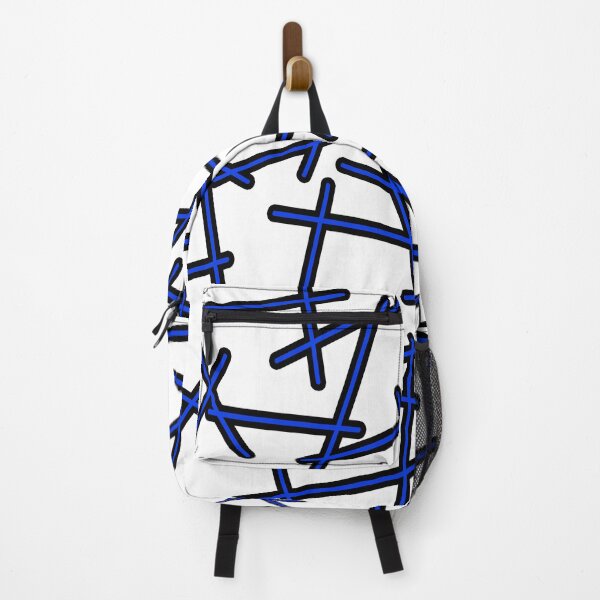 Item preview, Abstract geometric pattern - blue. designed and sold by K.S ART.