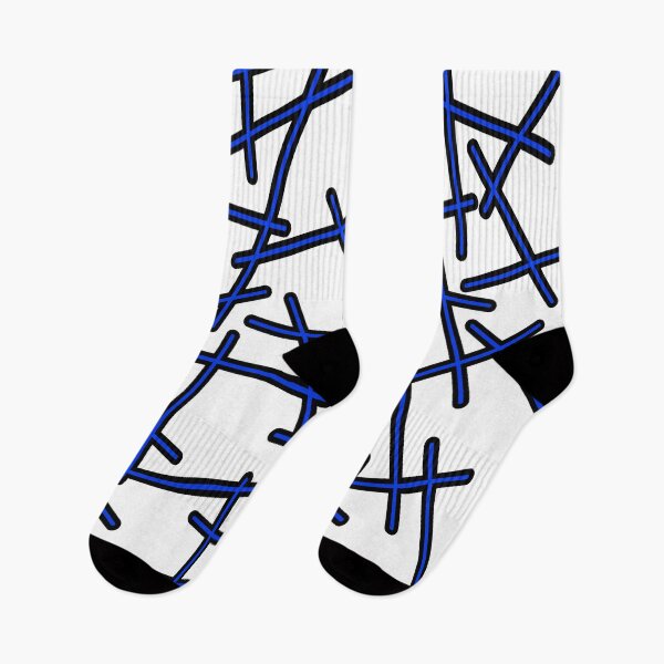 Item preview, Abstract geometric pattern - blue. designed and sold by K.S ART.