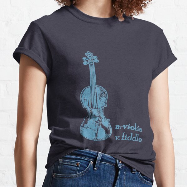 violin t shirt funny