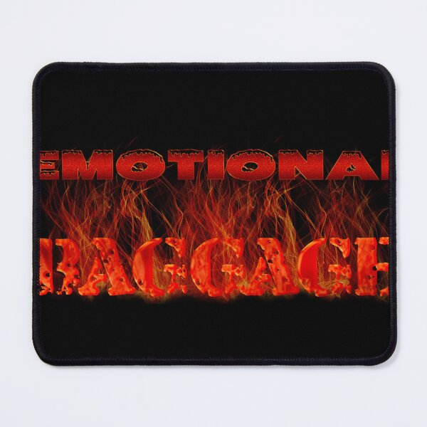 Item preview, Emotional Baggage Typography Design designed and sold by ZiAttaArt.