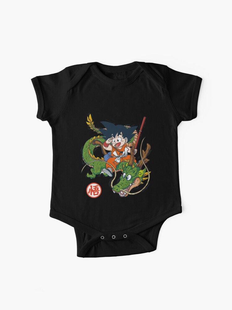 Dragon Ball Z Son Goku Kid X Shenron - Dragon Ball Baby One-Piece for Sale  by Laura Arena