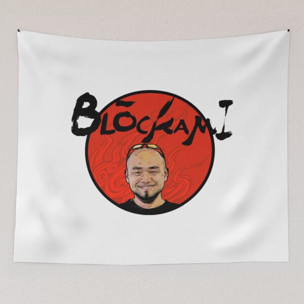 Item preview, Hideki Kamiya - BlocKami - God of Blocking       designed and sold by CaffeinatedSVG.
