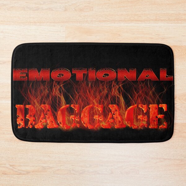 Item preview, Emotional Baggage Typography Design designed and sold by ZiAttaArt.