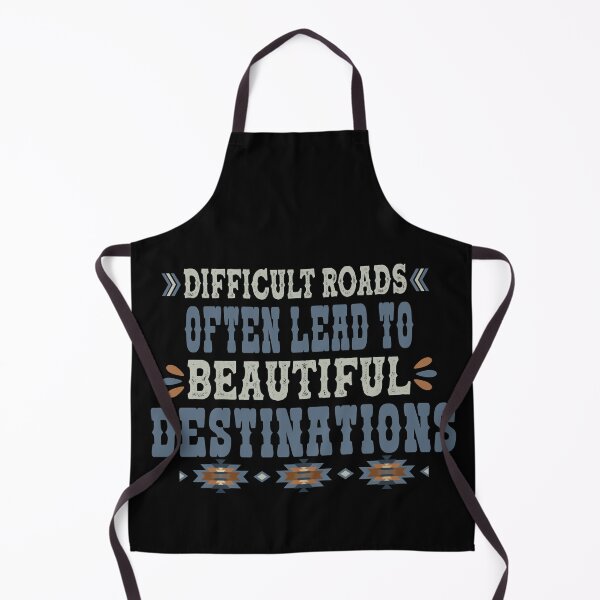 Item preview, Difficult Roads Often Lead To Beautiful Destinations - Inspirational Saying designed and sold by handsoftime2020.