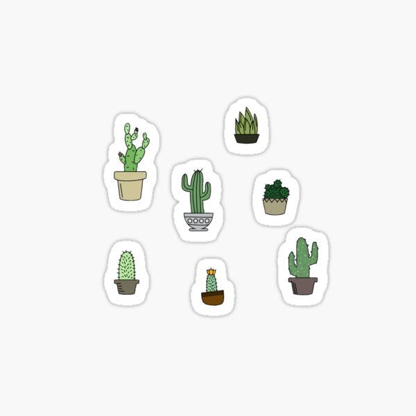 succulent pack Sticker