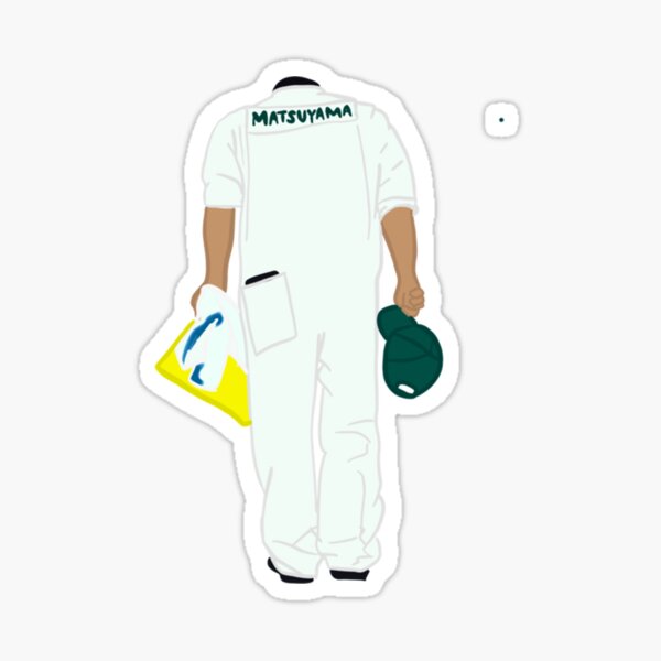 Item preview, Hideki Matsuyama Caddy Masters 2021 Bow     designed and sold by CaffeinatedSVG.