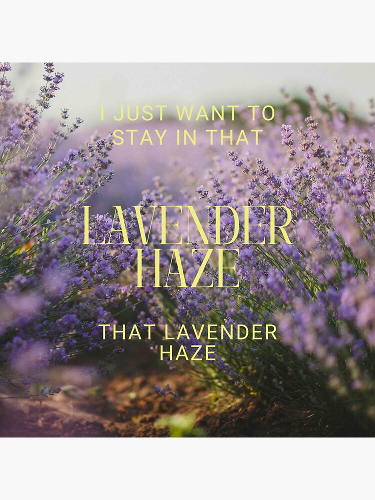 Lavender haze - Taylor Swift - Sticker