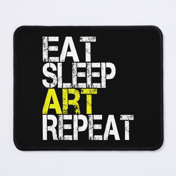 Item preview, Eat Sleep Art Repeat, Grunge designed and sold by ACC .