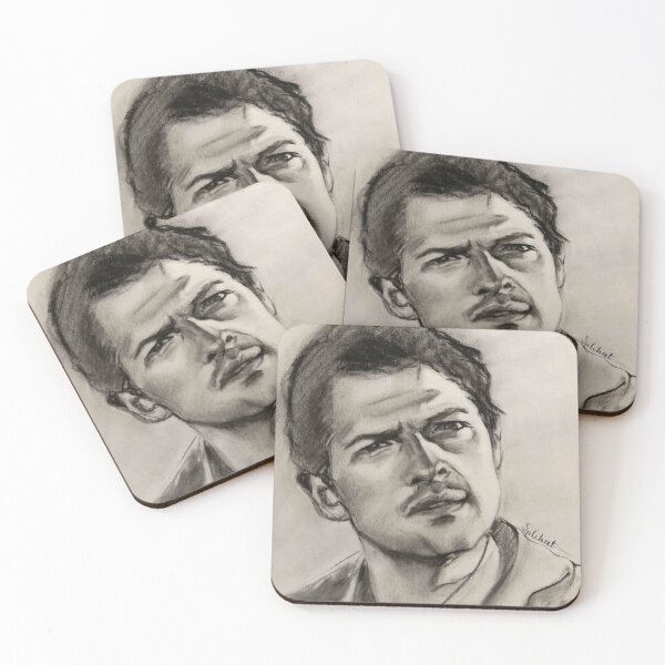 Item preview, Portrait of Castiel designed and sold by ArtBySalchat.