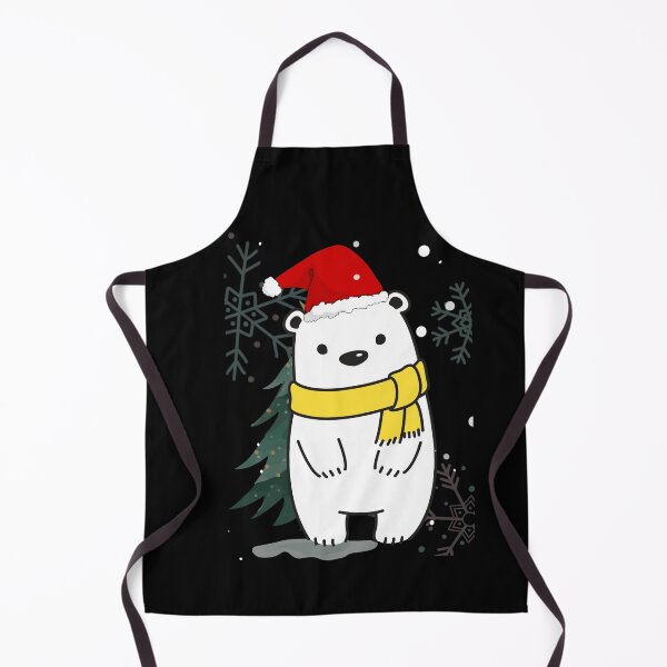 Item preview, Cute bear having fun in the winter Christmas snow designed and sold by khaled-bahaa.