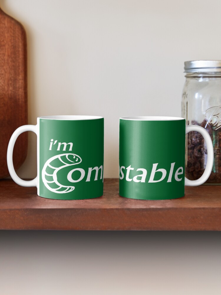 Alternate view of I'm Compostable - Earth Day, Garden Lover, Crazy Plant Lady, Plant Mom, Nature Lover, and Gardening Gift Mug