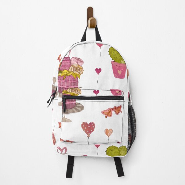 Item preview, Cake cactus balloon pattern cute a watercolor designed and sold by Yana Mustafina | Boho Soulful Designs.