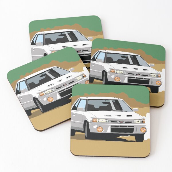 Item preview, Mazda 323 familia GTX GTR Rally Wall Art designed and sold by myteekingdom.