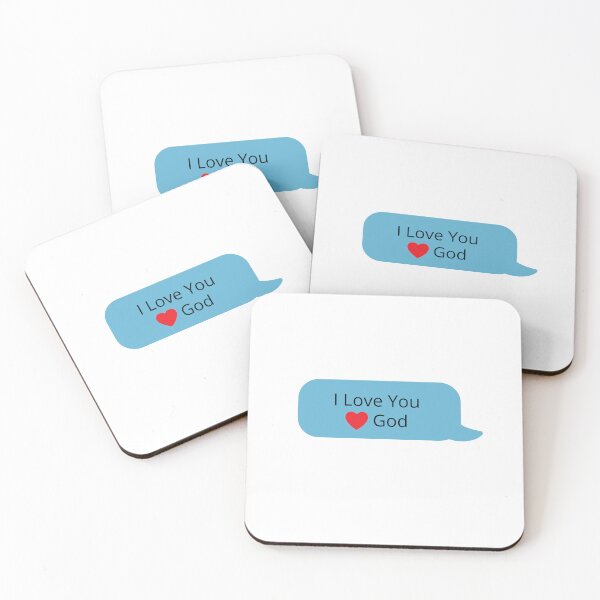 Item preview, I Love You Love God Text message from God designed and sold by miyagifactory.