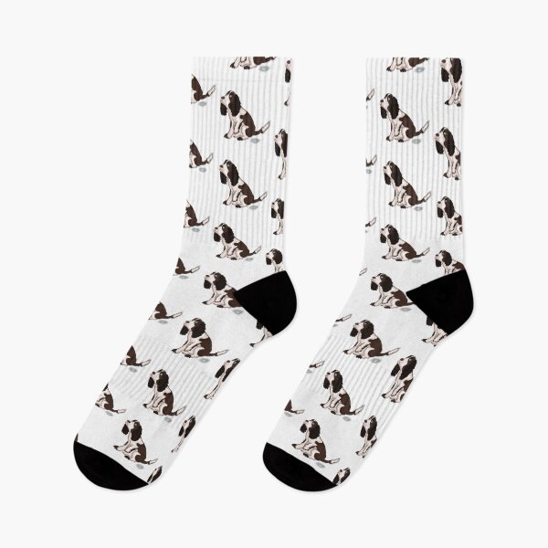Item preview, Cute English Springer Spaniel Drawing designed and sold by WeHeartAnimals.