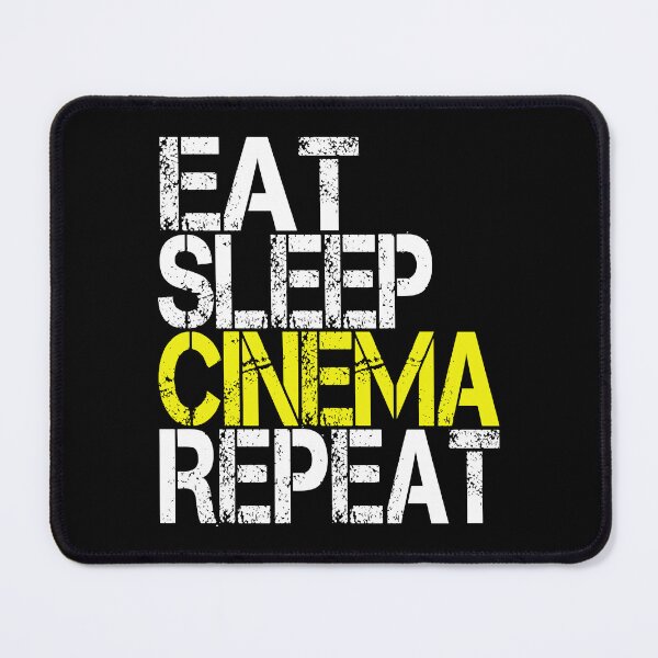 Item preview, Eat Sleep Cinema Repeat, Grunge  designed and sold by ACC .