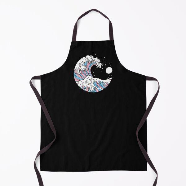 Item preview, Great Wave of Kanagawa Transsexual Pride Flag designed and sold by Queer Pride Shop.