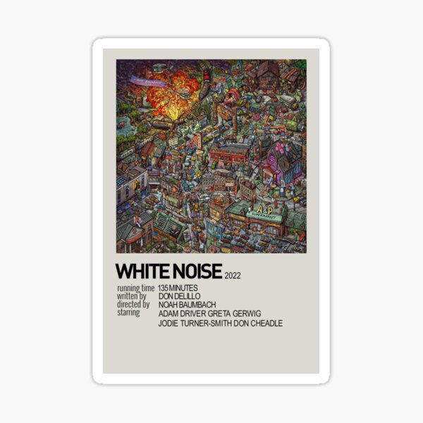 Artikel-Vorschau von White Noise von Noah Baumbach Filmplakat, designt und verkauft von ducklingsissy.