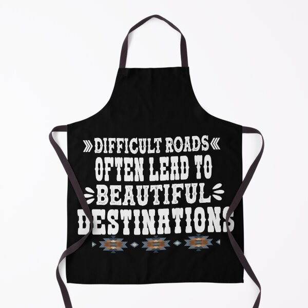 Item preview, Difficult Roads Often Lead To Beautiful Destinations - Inspirational Saying designed and sold by handsoftime2020.