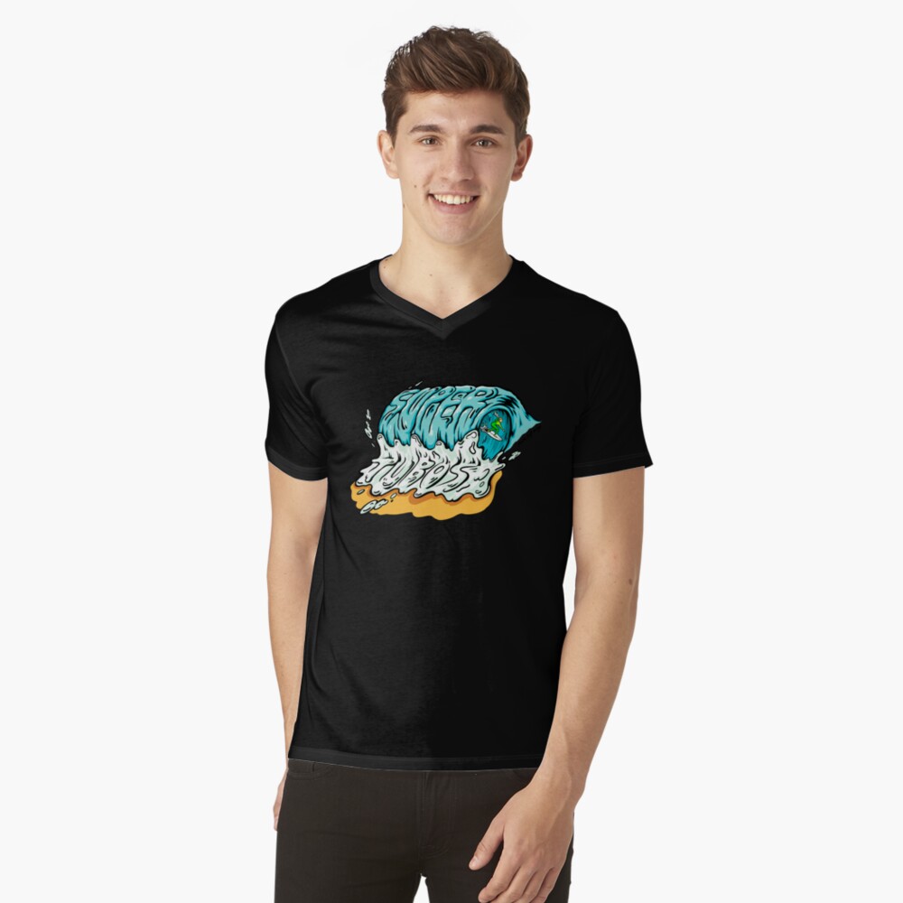 Item preview, V-Neck T-Shirt designed and sold by Cahpeni.