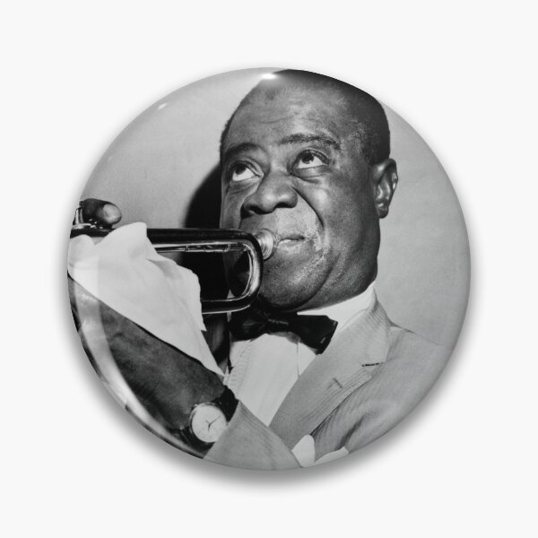 Louis Armstrong Pins and Buttons for Sale