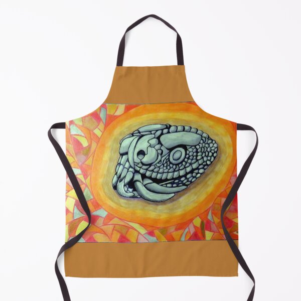 Item preview, 707 - MAYAN SNAKE SKULL CARVING - DAVE EDWARDS - COLOURED PENCILS - 2022 designed and sold by BLYTHART.
