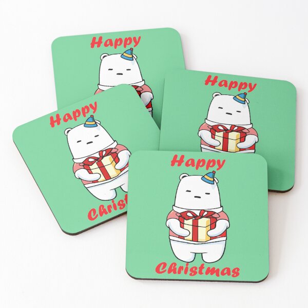 Item preview, Little Kawaii Bear with gifts - Happy Christmas designed and sold by LV-creator.