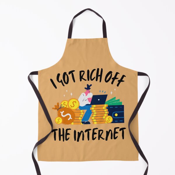 Item preview, I Got Rich Off The Internet designed and sold by to-esu.