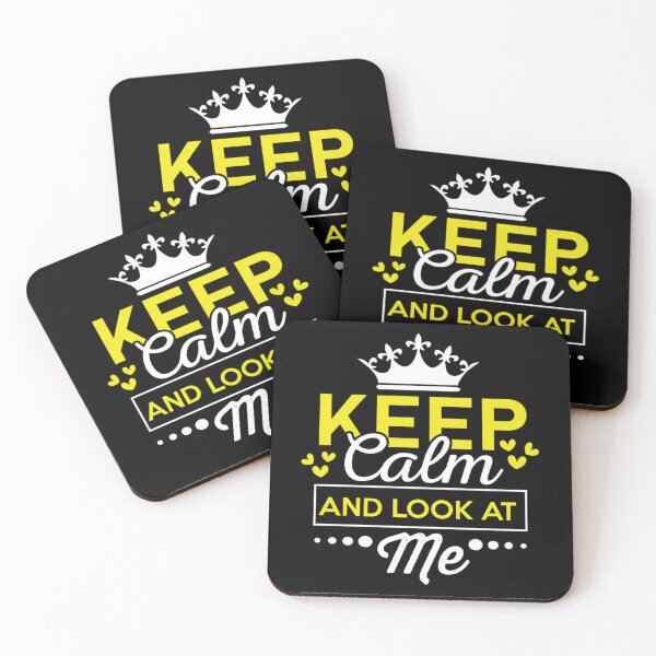 Item preview, Keep Calm And Look At Me (1) designed and sold by BusyPuzzlea.