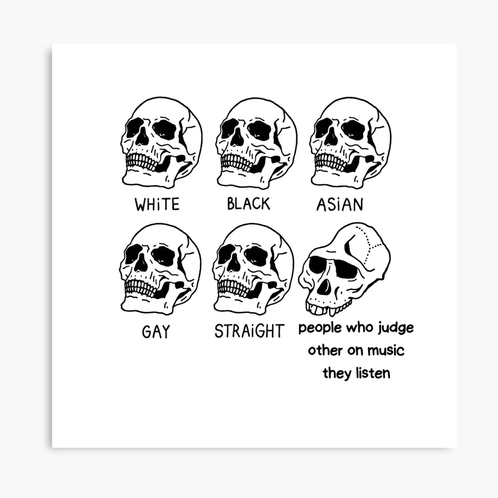 skulls meme white black asian gay straight