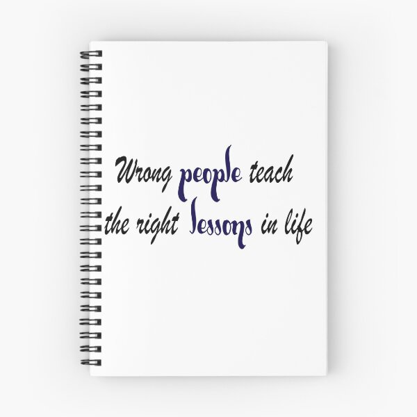 Item preview, wrong people teach the right lessons in life designed and sold by ikrame-shop.