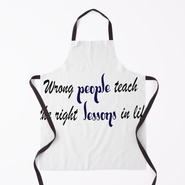 Item preview, wrong people teach the right lessons in life designed and sold by ikrame-shop.