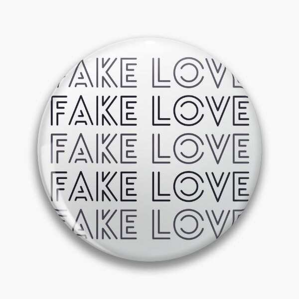 Item preview, "Fake Love" design by TaeMoonic designed and sold by TaeMoonic.