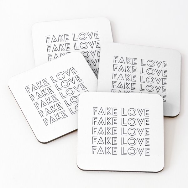 Item preview, "Fake Love" design by TaeMoonic designed and sold by TaeMoonic.