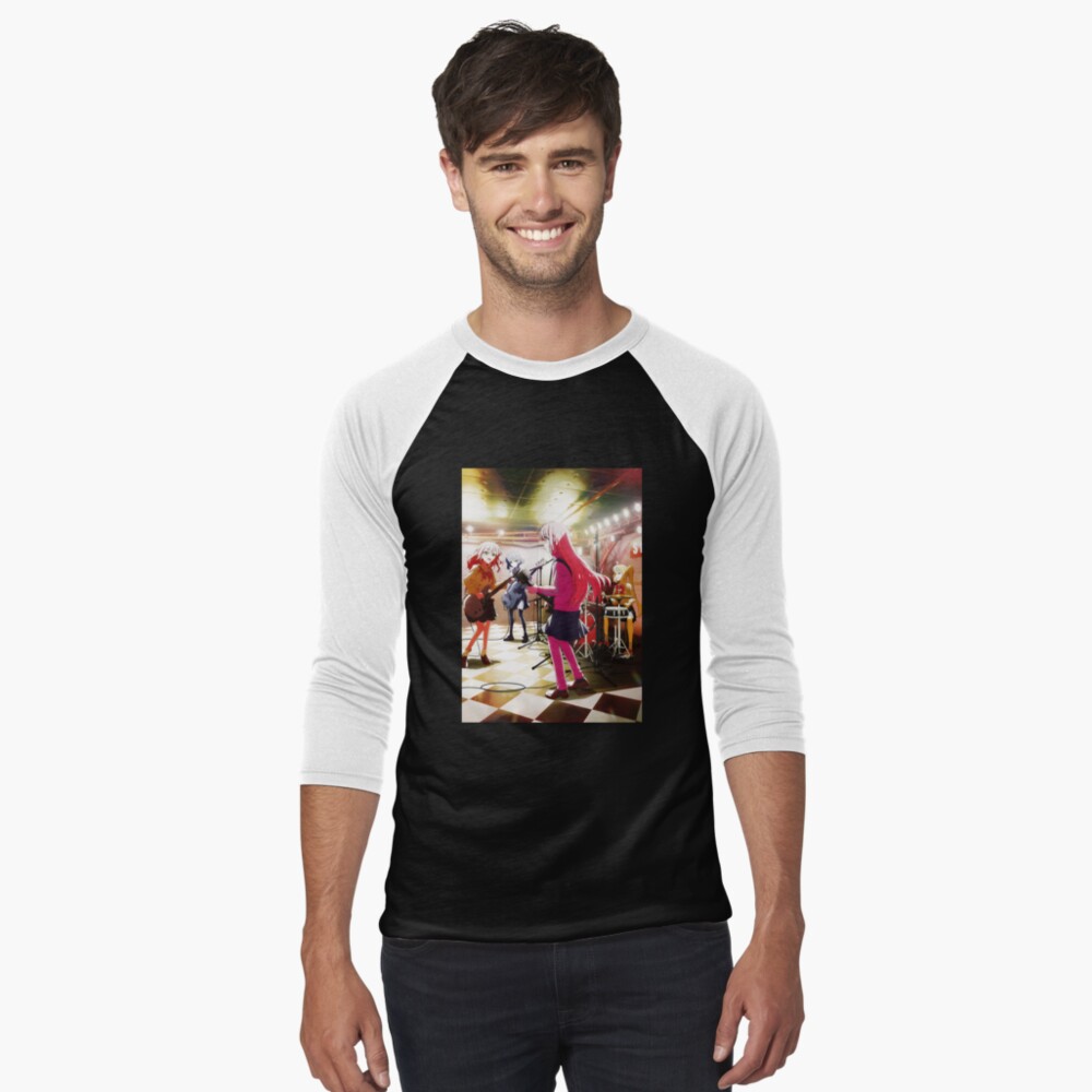 Aperçu de l'œuvre T-shirt baseball manches ¾ créée et vendue par TeddyGotDesigns.