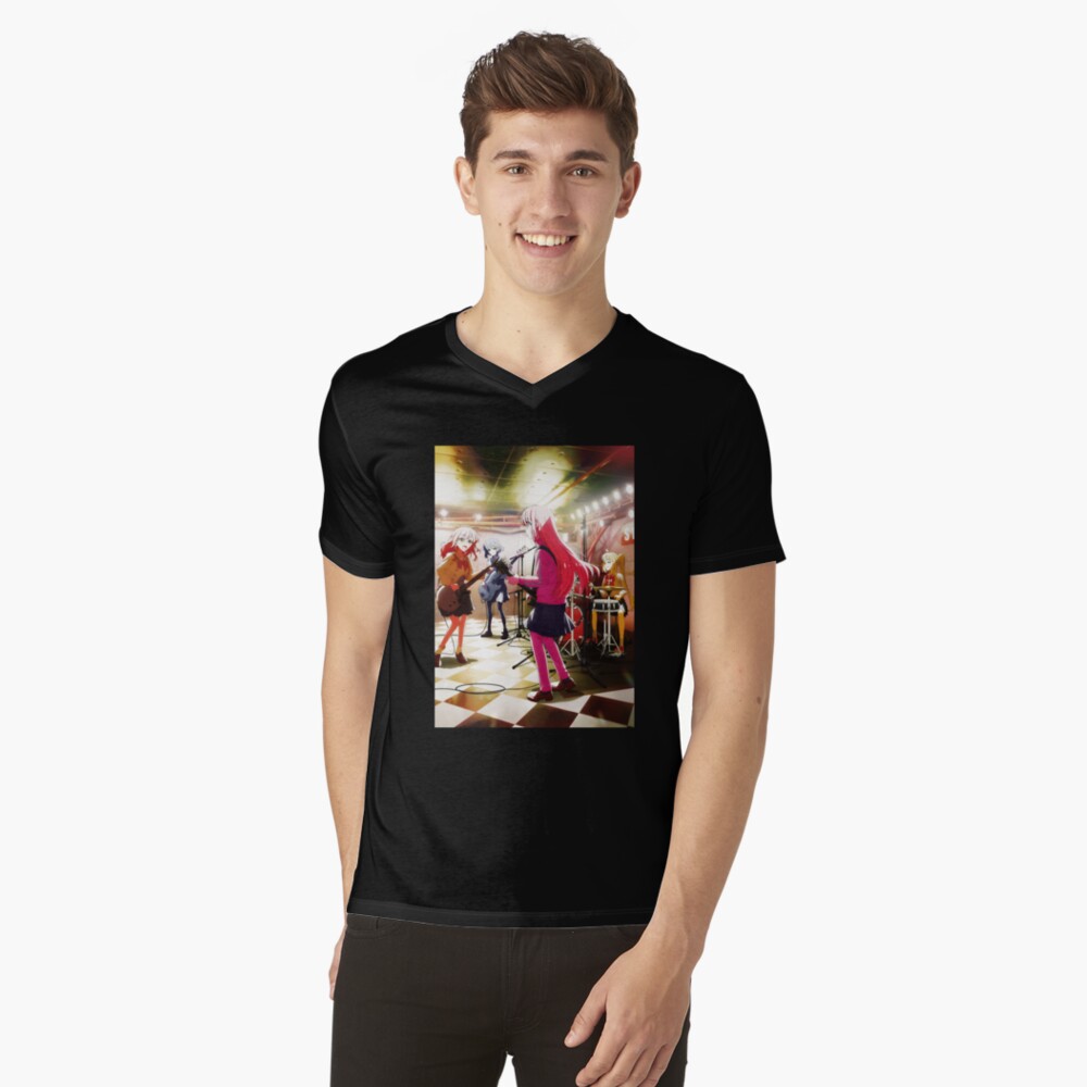 Aperçu de l'œuvre T-shirt col V créée et vendue par TeddyGotDesigns.