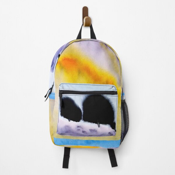 Item preview, Slope Hill  Watercolor Landscape designed and sold by amira.