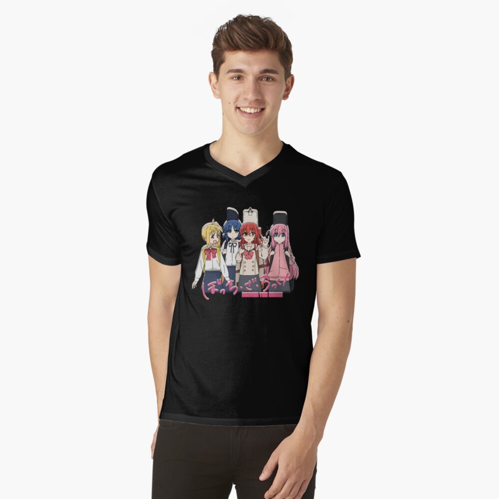 Aperçu de l'œuvre T-shirt col V créée et vendue par TeddyGotDesigns.