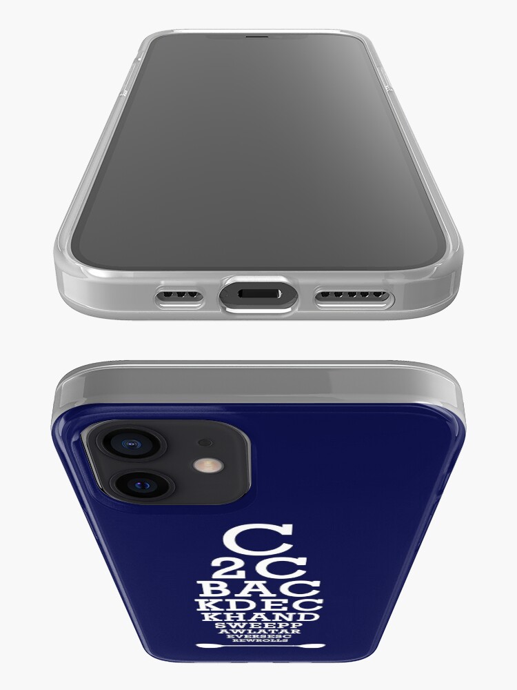 Alternate view of Whitewater Kayak Roll Eye Chart for Kayakers and Paddlers iPhone Case & Cover