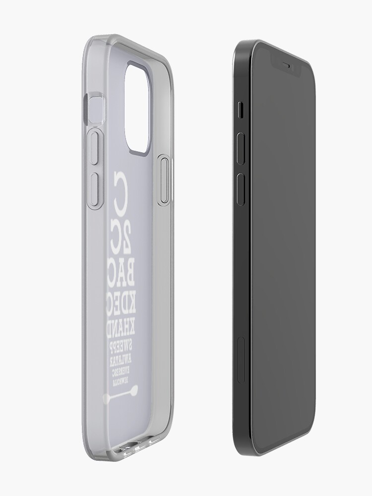 Alternate view of Whitewater Kayak Roll Eye Chart for Kayakers and Paddlers iPhone Case & Cover