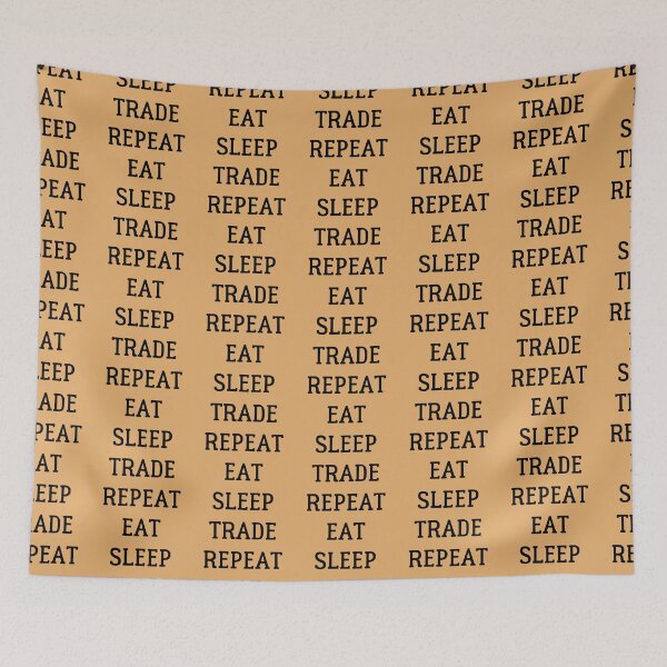 Item preview, Eat Sleep Trade Repeat designed and sold by to-esu.