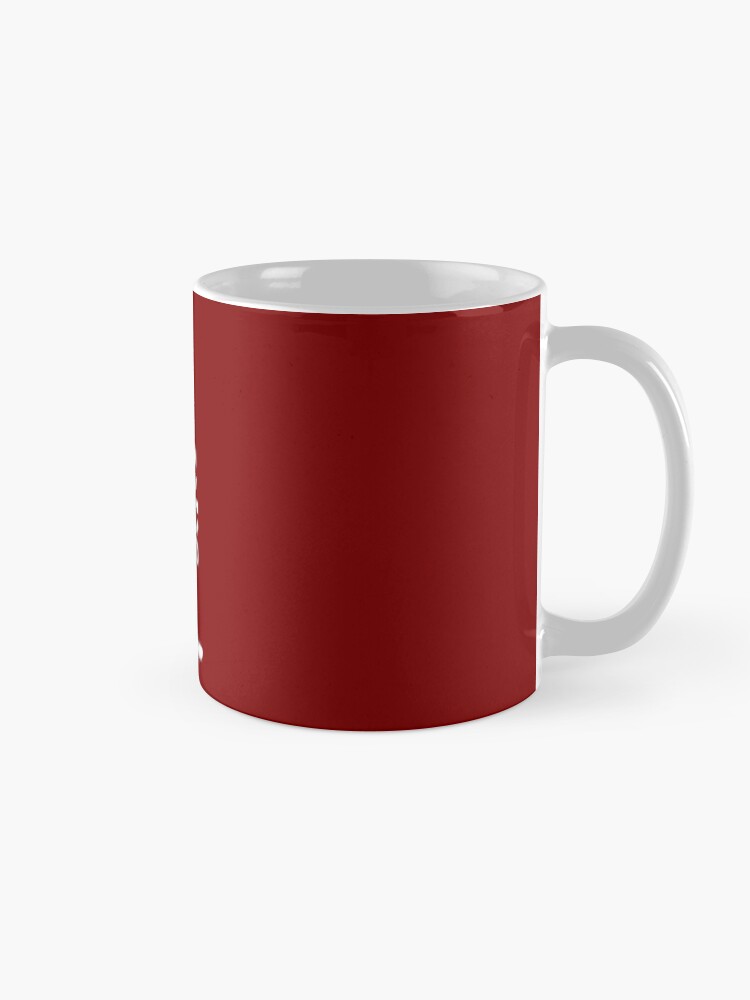 Alternate view of Whitewater Kayak Roll Eye Chart for Kayakers and Paddlers Mug