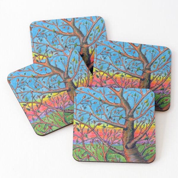 Item preview, 704 - IMAGINARY TREE DESIGN - 01 - DAVE EDWARDS - COLOURED PENCILS - 2022 designed and sold by BLYTHART.