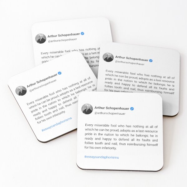 Item preview, Every miserable fool who has nothing at all of which he can be proud quote designed and sold by Arthrill.