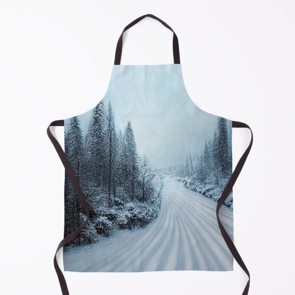 Item preview, Winter road trees designed and sold by ComicsFactory.
