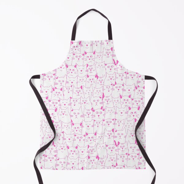 Item preview, Patrón de multitud de gatos Ver. 3 rosa designed and sold by coltian.