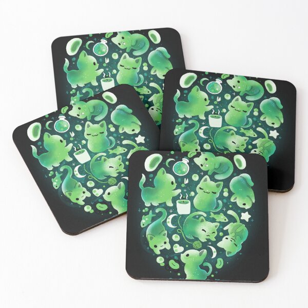 Item preview, matcha cat designed and sold by VallinArt.