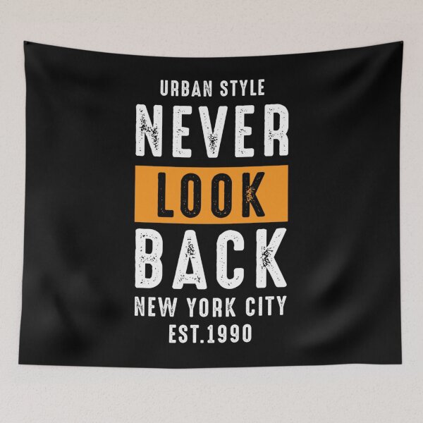 Item preview, Urban Style Never Look Back NYC EST. 1990.   designed and sold by BusyPuzzlea.