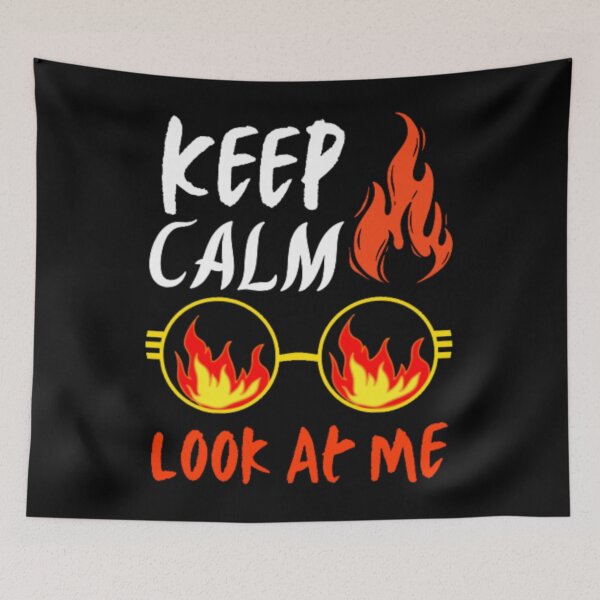 Item preview, Keep Calm And Look At Me Premium  designed and sold by BusyPuzzlea.